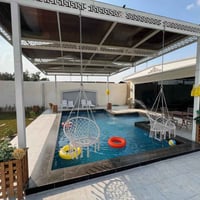 مزرعة للإيجار اليومي 🏡🌳 📍 الموقع: بغداد –حي صدام   ✔️ أجواء هادئة ومنا...
