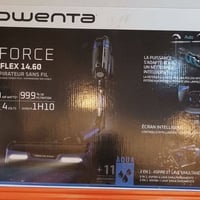 مكنسة عامودية شحن متميز Rowenta X-Force Flex 14.60 70 دقيقة ٤ سرعات وح...