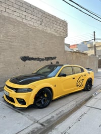 دوج جارجر  موديل 2017 سياره فول مواصفات  بدون سقف سلايت تخم تاير جديد ...