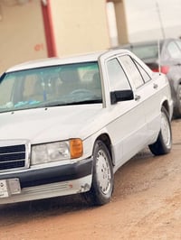 ‏مرسيدس حجم 190E كير مكينه شرط محرك كاز اصلي بلاذي  سلايت تبريد شغال س...