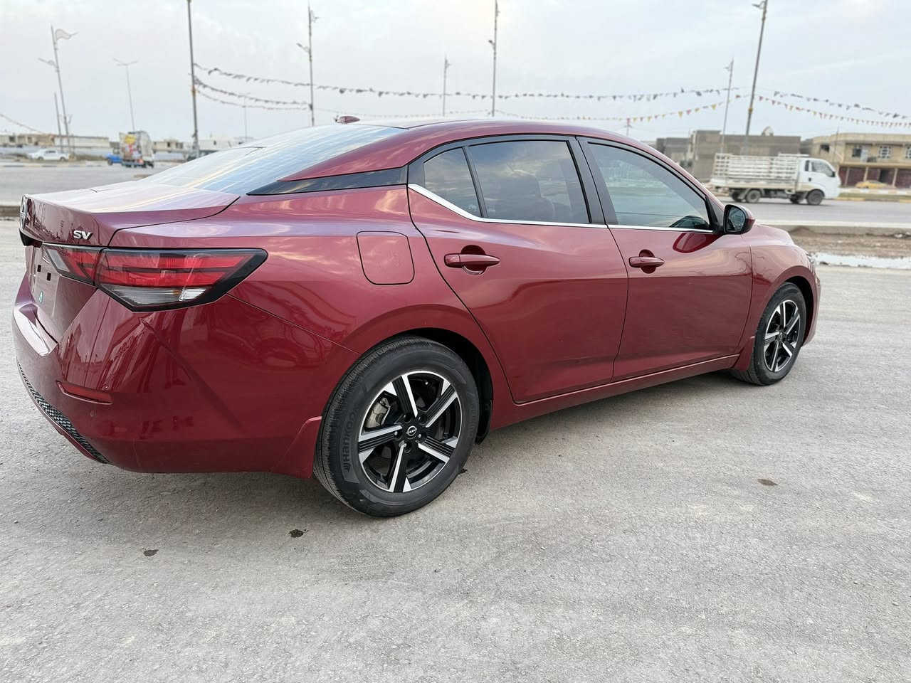 السلام عليكم

نيسان سنترا  2024
دخول جديد 
مواصفات sv  /رادار 
حساسات /بصمة تشغيل
نضام ايكو مثبت سرعه
لون احمر
داخل جلد اسود 
حجم المكينة 2000
بيها صبغ نص البنيد
صور الحادث موضحة بالصور
حرة بدون رقم
السعر 150 وبيها مجال قليل 
للاستفسار ***********
