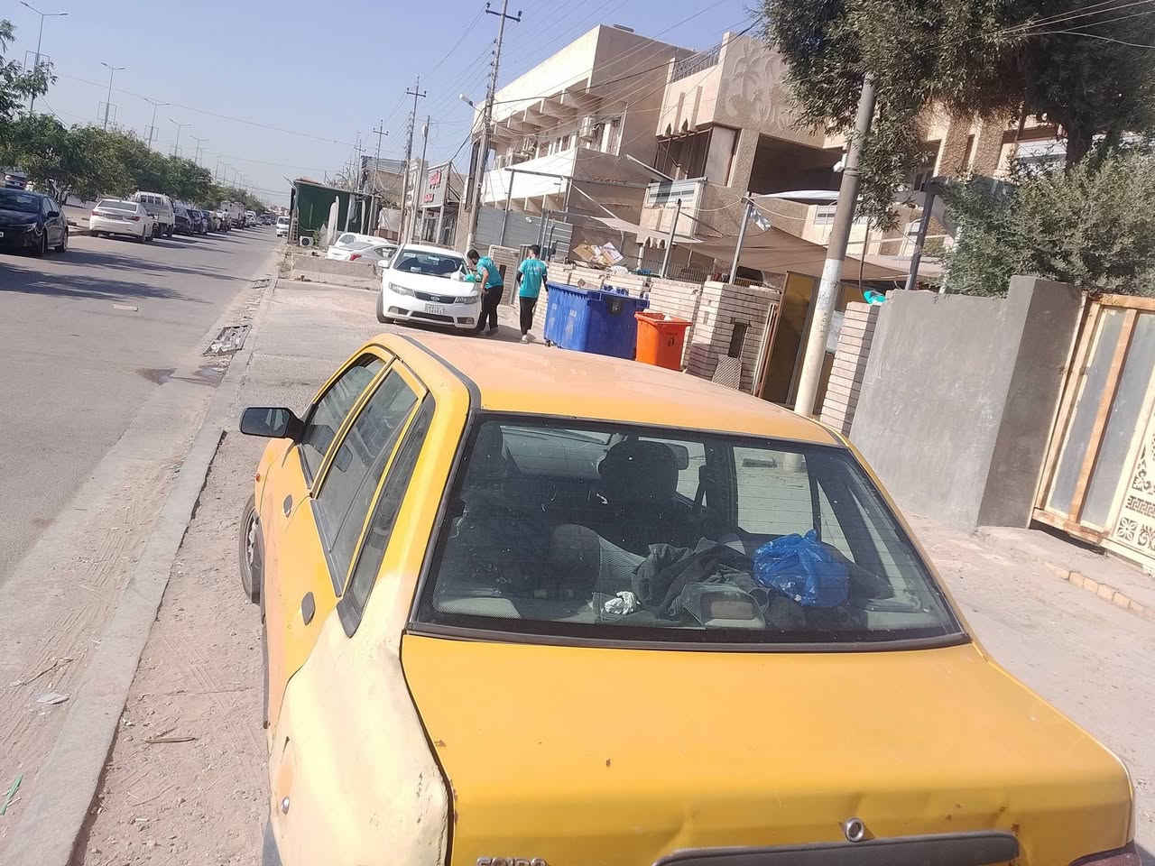 السلام عليكم سايبه موديل ١٢ كير مكينه واحد على واحد سياره نظيفه مكاني بغداد بيها فقط هاي الظربه مكاني بغداد رايدها ٢٢ وبيها مجال مستعجل على البيع ***********
