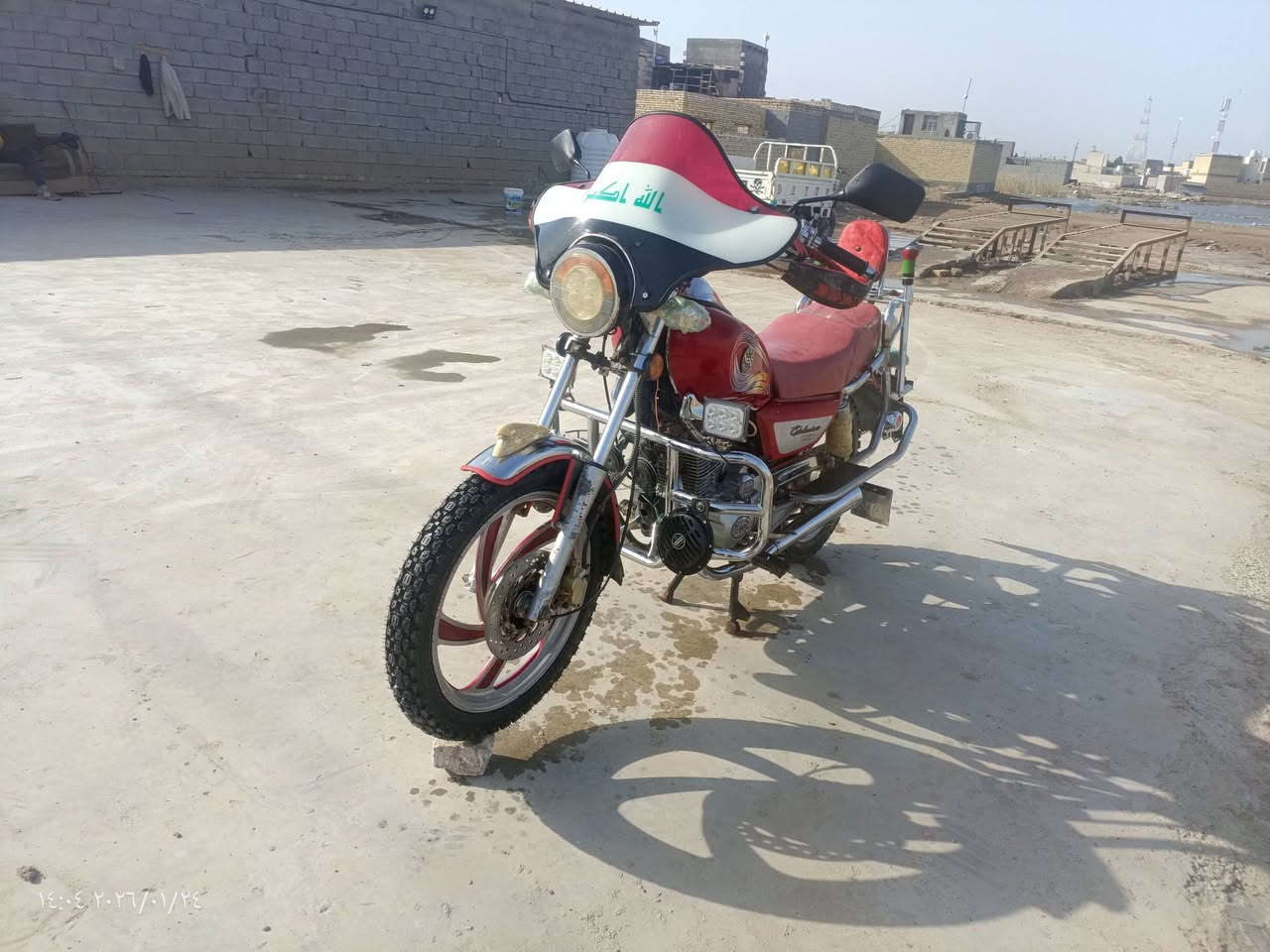 تايموته موديل22 كفاله عامه دراجه كرهبايات كله شغاله
تشتغل عن بعد تايرات تخم دراجه مال جني
سعر مليون و 150 وبهي مجال حك جيه
مكاني قلعه سكر فرع زيوت ملاحضه ما رد خاص هاذه رقمي*********** خادم الكم
