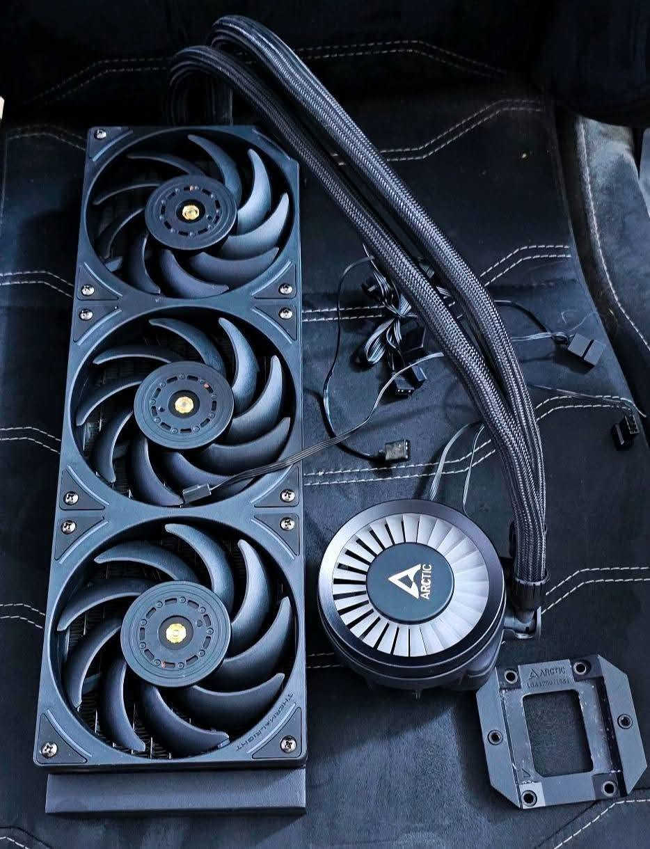 السلام عليكم
متوفر تبريد مائي اركتك ARCTIC
Liquid freeZer iii 360 
عليه فانات ثرمال رايت 
نظيف استخدام قليل جداً 
مكاني بغداد و يتوفر توصيل


**إذا كنت صاحب هذا الإعلان وتريد حذفه لأي سبب، رجاءا أرسل رسالة إلى الدعم الفني**