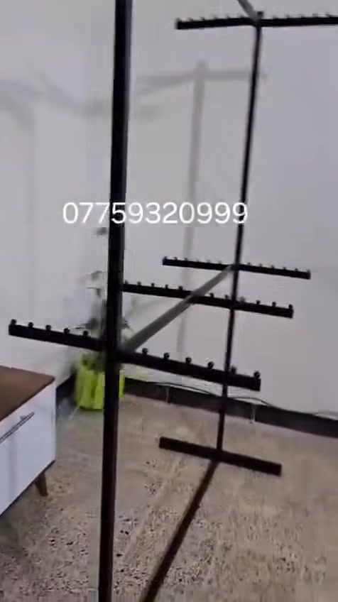 مليت من الستاندات الخفيفه الي ماتتحمل ثقل وتتكسر وتخسر فلوسك؟
الحل((ستاند موسى مناف))
الاقوى والامثل بلجوده💪
🔷️شغل تزكام درجه اولى
🔷️صبغ طبقتين ضد الصدأ
🔷️يتحمل الاوزان الثقيلة
🔷️اجود انواع الحديد
يناسب :محل_منزل_مخزن
بيج _معامل خياطة
📱للحجز وتساب ***********
🚚 توصيل لكافه محافظات العراق
