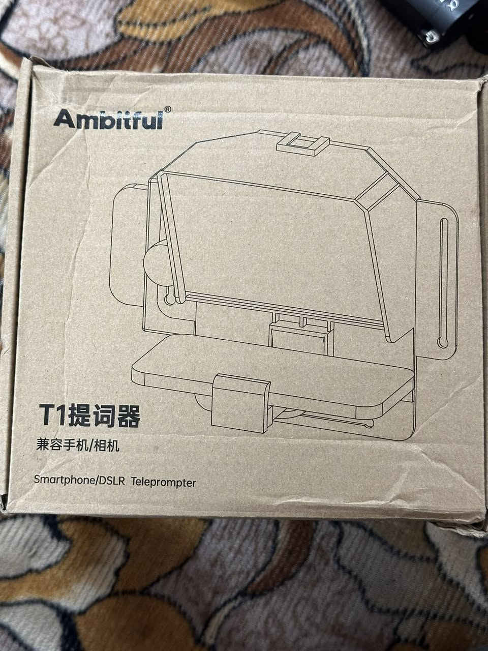 جهاز تلقين (Teleprompter) من شركة   T1 Ambitful للكاميرا والموبايل
جديد فقط فتح كارتون سعره 50 الف


**إذا كنت صاحب هذا الإعلان وتريد حذفه لأي سبب، رجاءا أرسل رسالة إلى الدعم الفني**