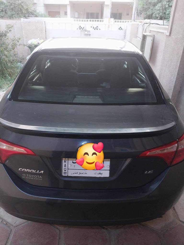 السلام عليكم 
كورلا2018 بغداد وبأسمي ماشيه ١٠٠ الف le محدثه s حادثها جاملغ وبنيد البنيد امبدل والجاملغ مصلح مواصفاتها le معروفه الرادار ومانع انزلاق ويكوا والمري تدفئه  كروس سرعه وتحديد المسار السعر 130 مكاني الكاظميه وهذا رقمي *********** بغداد, العراق
