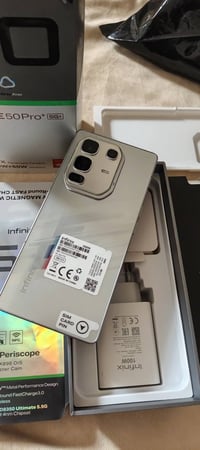 انفنكس نوت 50 برو بلص 5G استخدام سبوع سعره 530 الف وبي مجال مكاني بغدا...