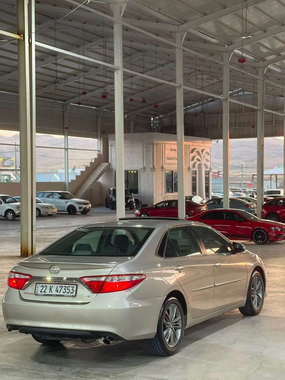 Camry SE
تۆیۆتا کامری مواسەفات SEپڵەس
سەیارەکە مواسەفاتی 
سڵاید
کوشن کارەبا
کوشن نیو جڵد
کامێرە
رادار
شاشەگەورە
تەعدیل سورعە
لەگەڵ زۆر مواسفاتی تر
سەیارەکە ٣پارچەی بۆیاخە بەبێ ناوگرتن بەشەرت
تەنها کلێری ئەمریکایە بەبێ مەعجون هەموو گیانی بەشەرت بەناوی خۆمەوەیە ٤ تایەو ویلی لۆکی لەژێرایە
نوقسانی تیانیە بەشەرتی ١٠فیتەر گێرو مەکینەی نەکراوەتە
سەیارەکە ٩٠٠$خرامەی لەسەرە دوای معامەلە ئەی گیرمەوە
شوێن:سلێمانی
نرخ:١٣٨$
‎رقم:*********** السليمانية, العراق
