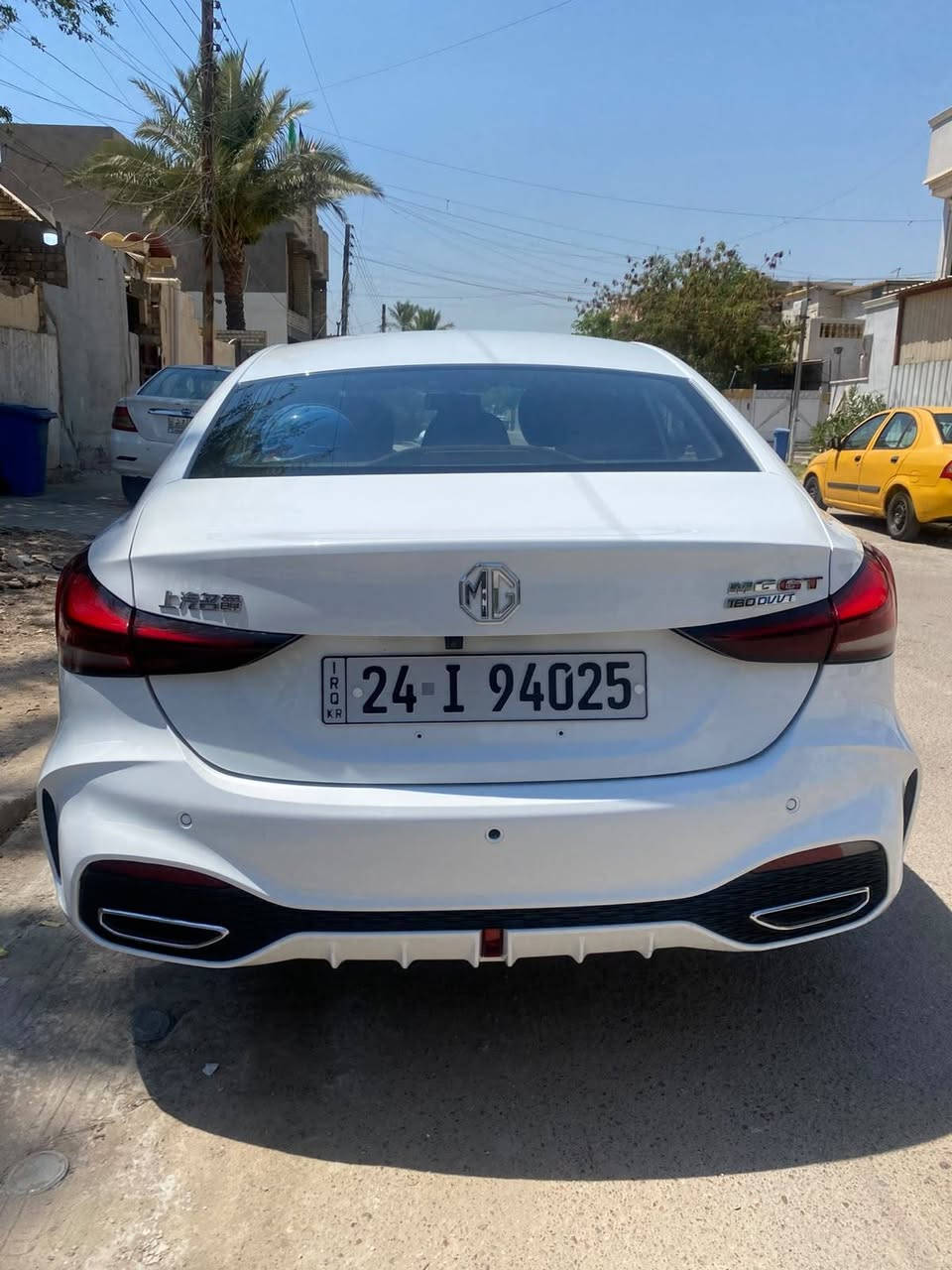 mg gt 2025 
مكينة 1500 تنفس طبيعي
كير و مكينة مكفولات
حدادية و صدر 100/100
السيارة رقم شمالي مكانه بغداد 
رقم الهاتف *********** متواجد واتساب ايضاً
