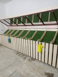 مخضرة • قليل الاستعمال • حديد وخشب