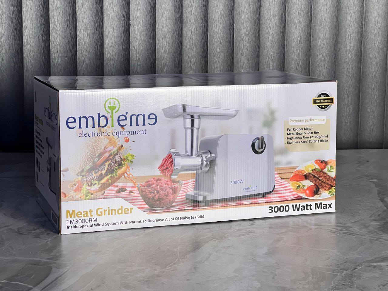 سوي متابعة بالاول ليصلك جديدنا 
مثرمة لحم صناعية من شركة امبليوم 🇩🇪💯 
🥩 تعرف على أحدث مثرامة لحم من ماركة امبليوم! 🥩

هيكل خارجي مصنوع من الفولاذ المتين ودشالي حديد 
بالأضافة الى الملف النحاس الخالص 100% مما يعطي افضل النتائج
تمتاز بقوة 3000 واط لأفضل تجربة ، بالإضافة إلى حجم 10 يضمن لك إعداد الوجبات اللذيذة بكل سهولة وسرعة.

🛡️ مع ضمان سنة كاملة للأداء الممتاز، لا داعي للقلق! 🛡️

استمتع بنتائج مذهلة في وقت قياسي وتمتع بالأداء المتميز طوال فترة الضمان.

المميزات:
🔹 ثلاث قوالب للتحكم بدرجة الخشونة.
🔹 قوالب للكبة والباسطرمة
🔹 تصميم ألماني الصنع للمتانة والجودة.
ضمان سنة 

السعر 165 ألف 
توصيل لجميع المحافظات 5


**إذا كنت صاحب هذا الإعلان وتريد حذفه لأي سبب، رجاءا أرسل رسالة إلى الدعم الفني**