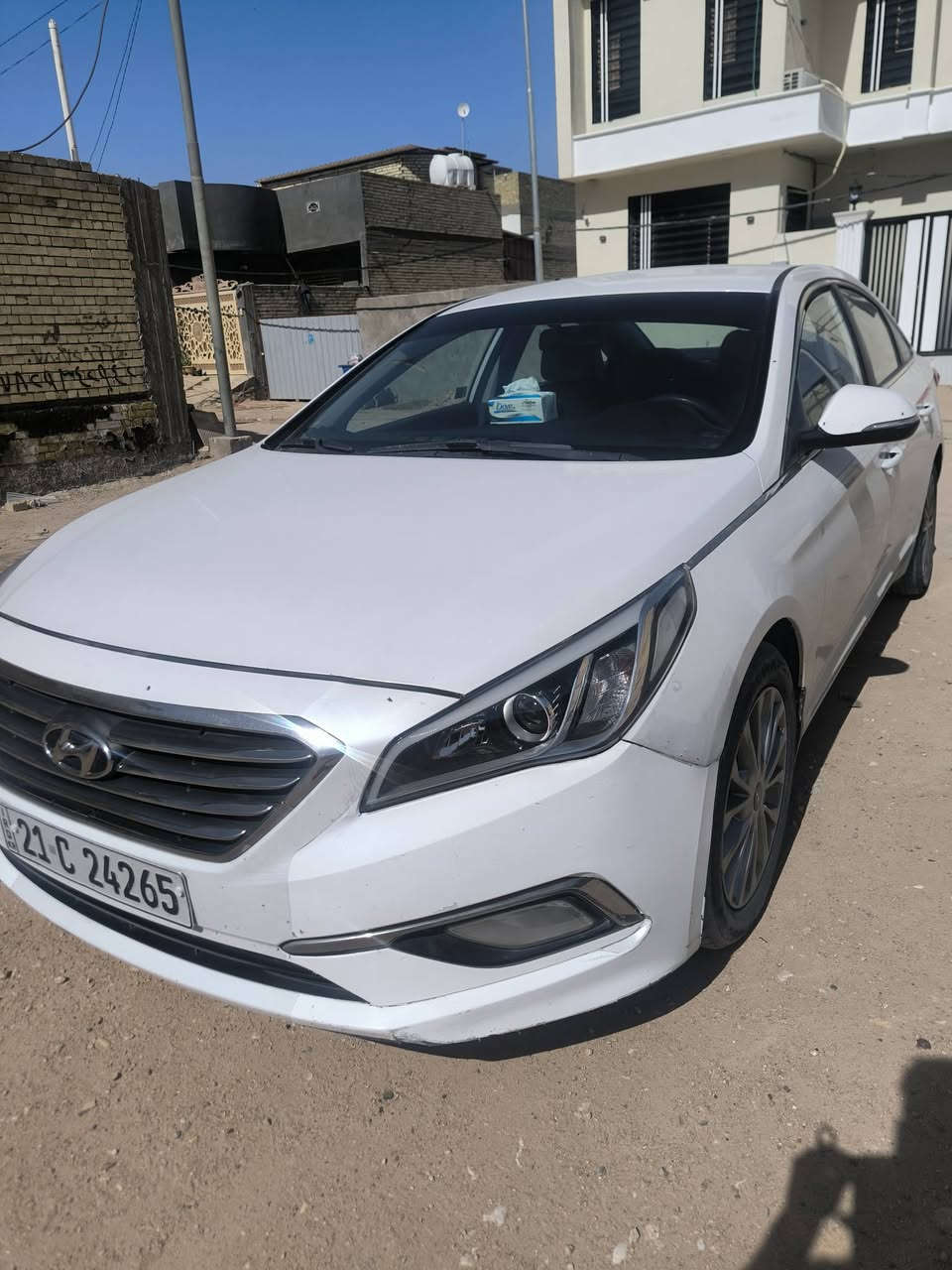 سلام عليكم سوناتا 2015 خليجي بيع مستعجل. سعر 134 وبيه مجال
سياره 2400. دوش. سياره نصبه وحلوه. رقم دولي وسنويه جديده  مداور او وكاله.راعيها. من نجف. سياره محرك وگير جدد شاديهن قبل 5اشهر.  3قطع صبغ سونار مندلاوي  بدون داخل شرط الفحص   قطعتين تبريد تحكم ستيرن مواصفاتها معروفه  شاشه ارضيه جلد. ويل بلادي. زنون جديد.      ***********. مكاني نجف
