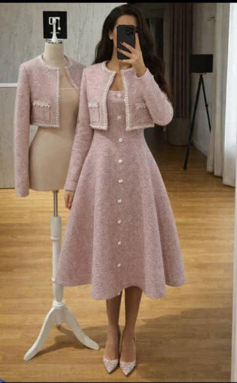 من #ريموندا فاشن 🎀 😍
✨ فستان بوكليه أنيق ✨

إطلالة راقية تجمع بين البساطة والفخامة 🤍

👗 فستان بوكليه مميز
✔️ مقاسين١
مقاس 1بلبس  38 إلى 42

مقاس 2بلبس 44ل46
✔️ تصميم أنيق ومريح يبرز جمال الإطلالة
✔️ لون واحد كلاسيكي يناسب جميع الأذواق

مثالي للخروجات، المناسبات، والإطلالات اليومية الراقية ✨

السعرررر بسسس

📩 للطلب أو الاستفسار راسلينا الآن
الكمية محدودة!
MH


**إذا كنت صاحب هذا الإعلان وتريد حذفه لأي سبب، رجاءا أرسل رسالة إلى الدعم الفني**