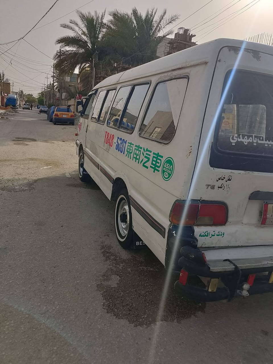 السلام عليكم 
كيا اسيا للبيع موديل 2000
مشروع وطني سنويه ل27
 بسمي السعر 53 وبيها مجال
***********
