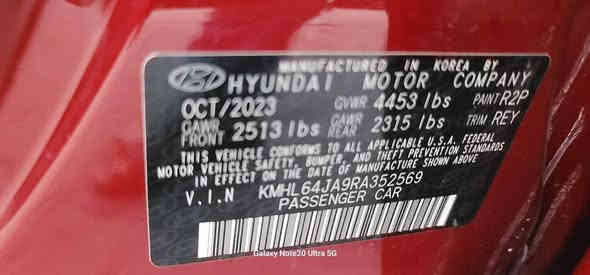 هيونداي سوناتا موديل 2024
جاهز للشحن
واصل للميناء ب125 بدون كمرك 
تدخل بكتاب شهداء واتساب الياسري للوارد الأمريكي https://chat.whatsapp.com/LTS3spZW8pj9th6FfhqvRr?mode=ems_copy_t او اتصال ***********
