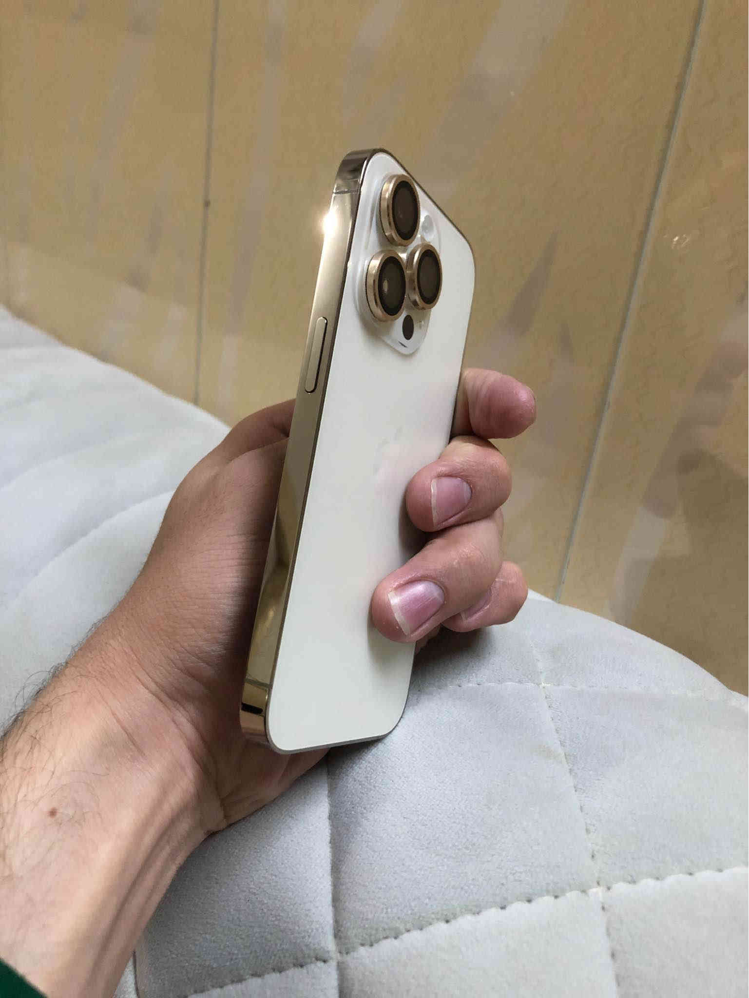 IPhone 14 pro
لۆک زۆر زۆر پاک
ڕەنگ gold 
128 گێگابایت 
1 sim 
پاتری 79
شەحنێکی 25 هەزاری لەگەڵە 
کارتۆن خۆی لەگەڵە 
ZD/A
هەموو گیانی ئەم مۆبایلە بە شەرت 
بەشەرتی هەواو کۆمپیوتەر 
نرخی 430 $ دۆلار
***********
واتساپ ڤایبەر السليمانية
