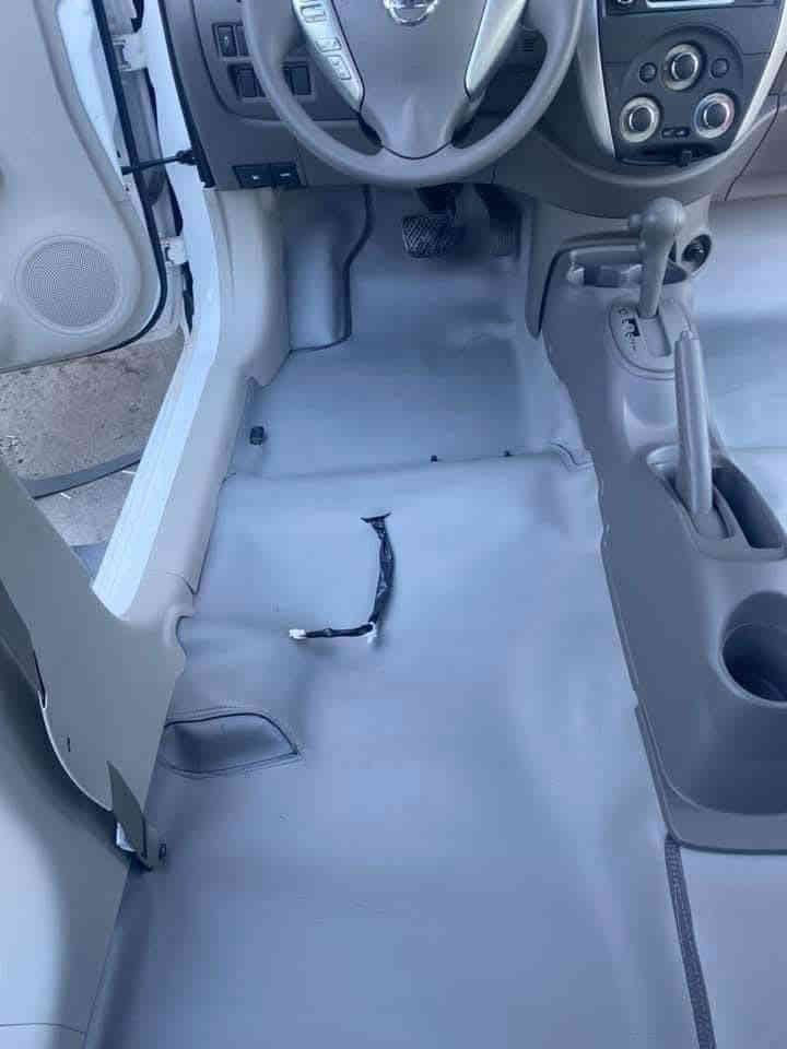 السلام عليكم دوشمه الامبار لكافة انواع السيارات في الرمادي وفرش الئرضيات وتغليف الكشنات وسقوف متوفر جلد ياباني اصلي معى ضمان وتوفير انواع الئقمشه وعازل الصوت لجميع السيارات العنوان الرمادي التئميم الاستفسار ***********
