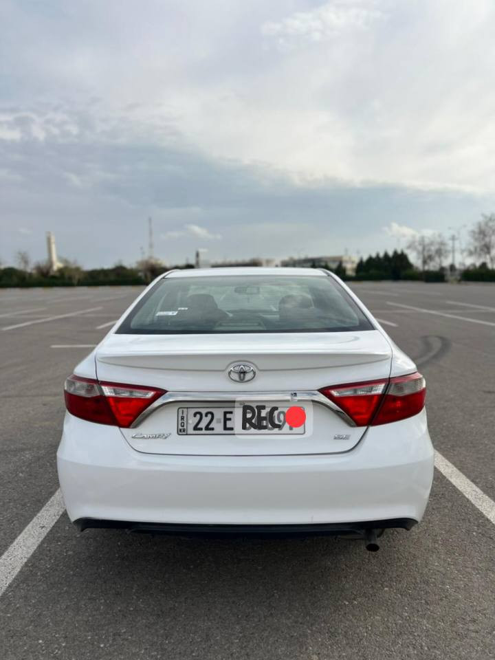 کامری  ٢٠١٧ SE  کامل بۆیاغ  نمونە لەجوانی پشتی کەپسە پێشی کەمێکی هەیە گێڕ و مەکینە بەشەرت ئێڕباگی نەتەقیوە بڕانەوەی نیە بەناوی خۆمانە سەنەوی تا ٢٠٣٠ تازەیە  لەڕێگا لەرزین و خوار ڕۆیشتنی نیە    *********** أربيل, العراق
