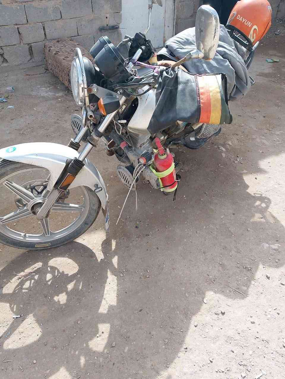 السلام عليكم دراجه دايون عضم اوراق اصولي ما مفتوحه موديل 2020 مكان كربلاء سعر1200شراي يتصل عل هذا رقم***********
