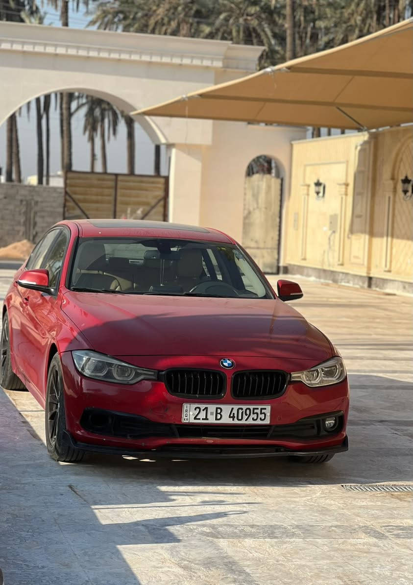 BMWF30(2016)وكالة العروش
ميكنه B48 twin power turbo
خمس بردات 
تبريد قطعتين
حساسات خلفيه 
كاميرا دواره
بصمه تشغيل
اربعه انضمه قيادة 
سبورت 
كونفورت
ايكو
نورمال
كير HP8 8 نمر
سلايد روف
حساس مساحات
لايت داينمك
زينون بلادي
اطارات 17 
تخم تاير جديد 
عليها ادامه كامله

السعر 180 وبيهة مجال
او مراوس حسب القناعة
للاستفسار *********** بغداد / الدورة

***********
