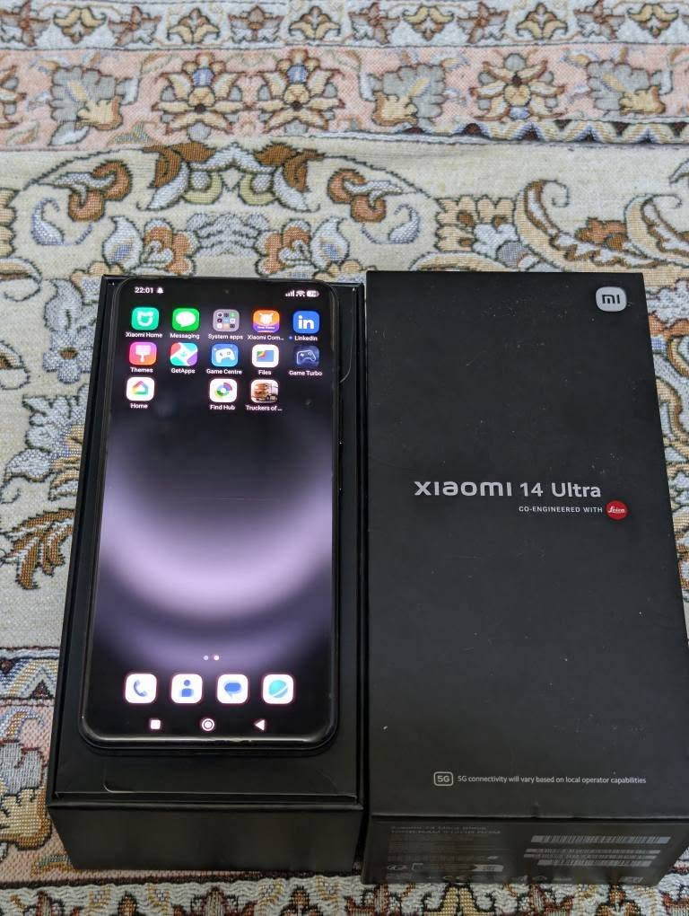 Mi 14 ultra
رام 16+16
زاكيره 512
باتري 5000
كامل ىةشيا زور خاوين تةنها كةمىك شاشةي وردة شوختي هةيه 
لةكةل شوشةي كامىراكةى.  نرخي. 500 دولار السليمانية, العراق


**إذا كنت صاحب هذا الإعلان وتريد حذفه لأي سبب، رجاءا أرسل رسالة إلى الدعم الفني**