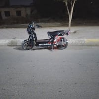 دراجة كهربائية • رمادي • جاهز