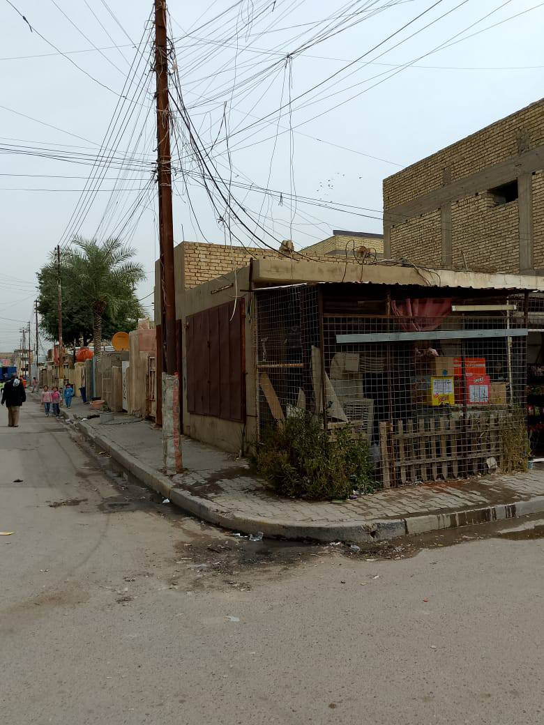 جسر ديالى القديم خلف حسينيت اصحاب الكساء محلات ركن البيع طابو صرف سكني السعر اب 110 وبيهه مجال ركن ***********
