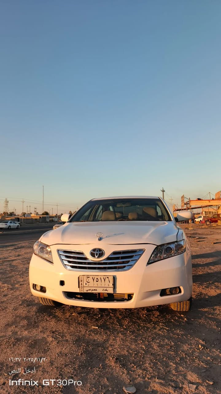 كامري2008خليجي اعلى فئه كير محرك كله شرط رقم بغداد مشروع وطني بيها حزام صبغ سياره جاهزه  محرك جديد مال كصه مكاني بيجي سعر(92)وبيها مجال للطيبين***********
