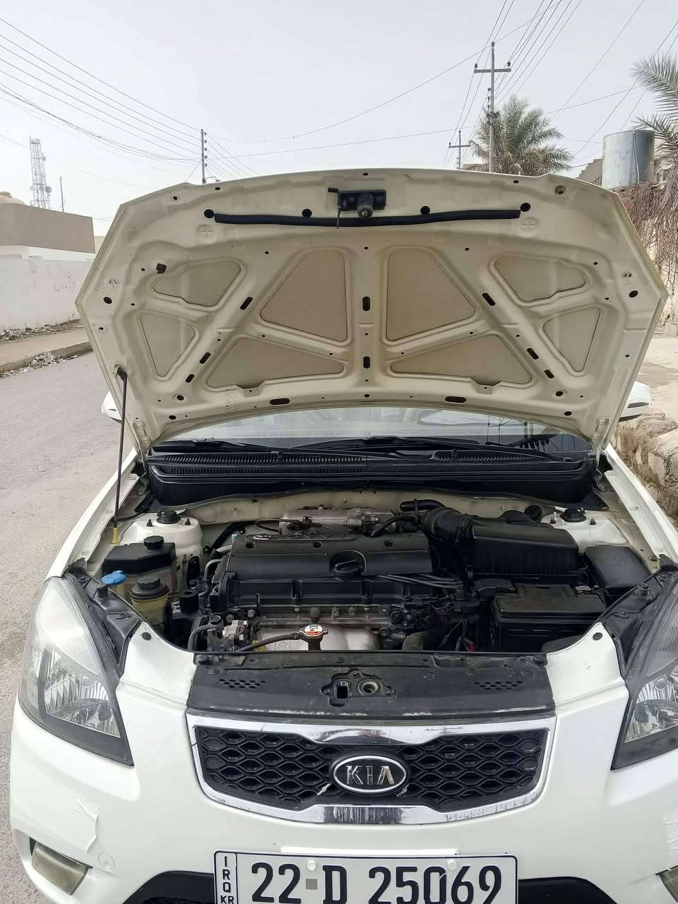 سيارة ريو للبيع بدون صبغ /***********/***********
