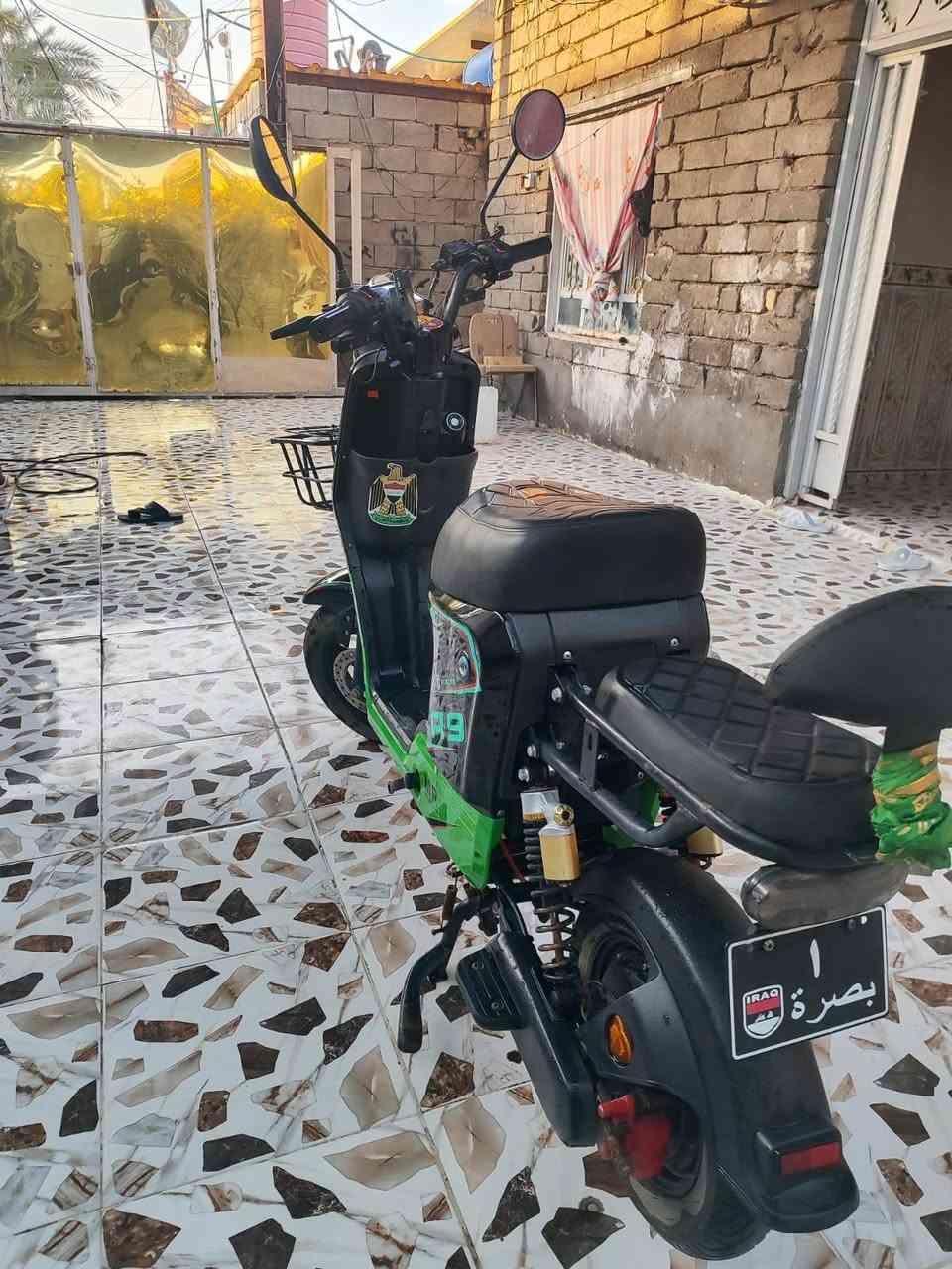 سلام عليكم
دراجه شحن R9موديل 2025 وينلي فول مواصفات  بطاريات عدد 5بطاريات نوع16 امبير مبدل وحده نظام Rرجوع الى الخلف شاشه دجتل نظامه بلوتوث  تحديد اعطال 4سرع بريكات هيدروليك قويه جداا السرعه القصوى70KMجهاز انذار ضد السرقه؛ ملف 1200 لايت LEDزنون سويج /بصمه /كارت اشاير دبلات عدد 4

دراجه نظيفه 
السعر 390وبيه مجال 

مكاني البصرة قضاء الصادق
***********
