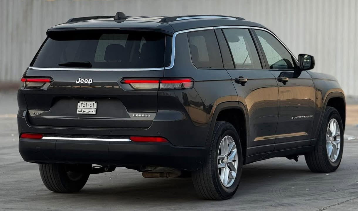 جيب كراند شيروكي لاريدو ٢٠٢٤وارد امريكي
الجيل الجديد كليا 
المحرك V6 3.6L 
ماشيه ٢٠ الف فقط
٧راكب 
كامره خلفية (HD) 
حساسات تحذيرية    
تحذير الخروج عن المسار 
شاشة دجتال -شاشه كبيرة 10.1 انج - نظام الخرائط (GPS)   كشافات الضباب زنون 
شفتات بالستيرن 
الگير ماوس سستم صوت Alpine 
مكيف خلفي مع وحدة تحكم منفصلة 
تبديل بنيد
الصبغ جاملغ وباب وبنيد 
السيارة دخول جديد / مصلح درجة اولى 

مكان السيارة 
بغداد السيدية
سعر البيع 245$
للاستفسار / *********** اتصال او خاص
