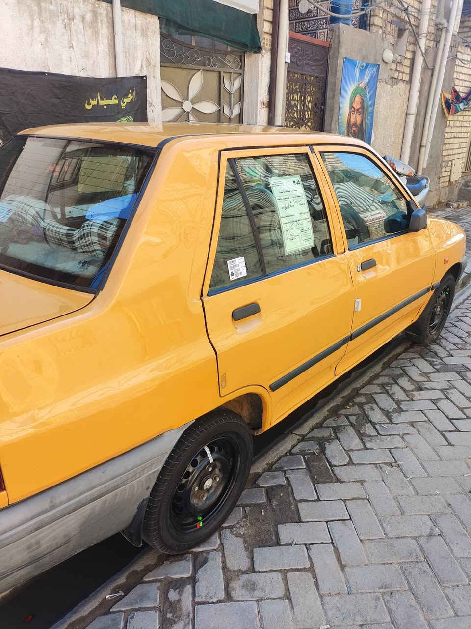 السلام عليكم 
سايبه للبيع موديل 16 بأسمي كامله تبريد ، صدر ، مكينه وگير مكفولات. 
مصفرة غرامات وهيئة 
المكان مدينة الصدر السعر 36
***********
‭‭
