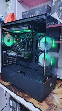 تجميعا مستعمل ضمان اسبوع I5 14400F MB B760 MSI DDR5 RAM 16 6000HZ DDR5...