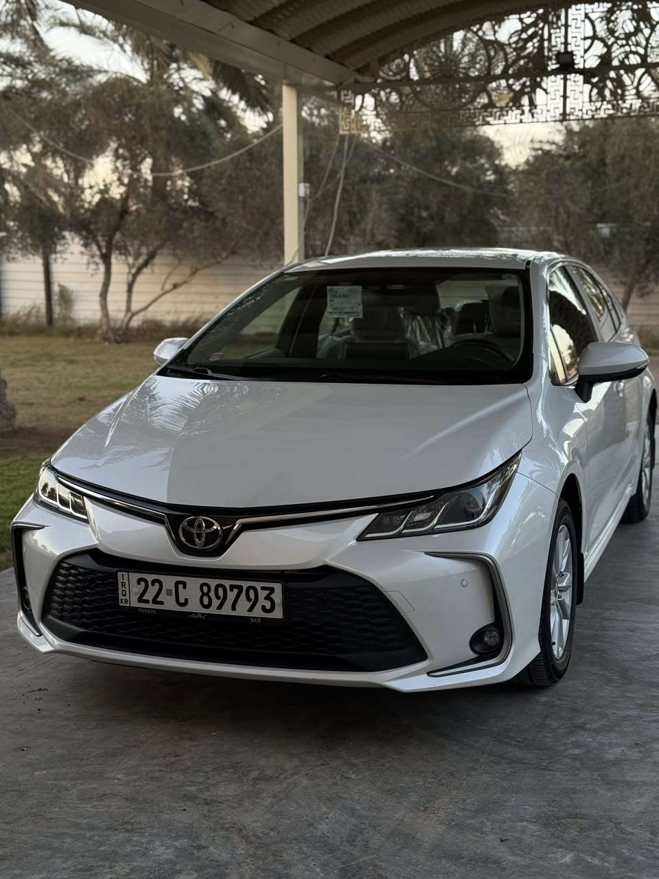 السلام عليكم
للبيع تويوتا كورلا موديل 2023 خليجي ساز بعدها بالضمان السياره جديده على وضع الشركه ماشيه 43 مكفوله كفاله من الصبغ و البارد و الضربه والشخط حته الدعاميات 
مواصفات :
بصمه تشغيل و ابواب
دخول ذكي 
شاشه كبيره
اندرويد اوتو 
ابل كار بلي
فول تحكم ستيرن 
حساس امامي+خلفي
مري كهرباء
تبريد قطعتين
وباقي المواصفات المعروفه 
السعر 178 وبيها مجال 
مكان السياره بغداد العامريه
 للاستفسار ***********
