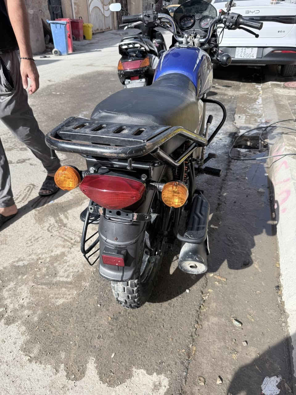 السلام عليكم
دراجه بوكسر كلاسك 2020
كامله مابيها اي نقص مكاني بغداد 
السعر مليون وبيها مجال 
للاتصال ***********
