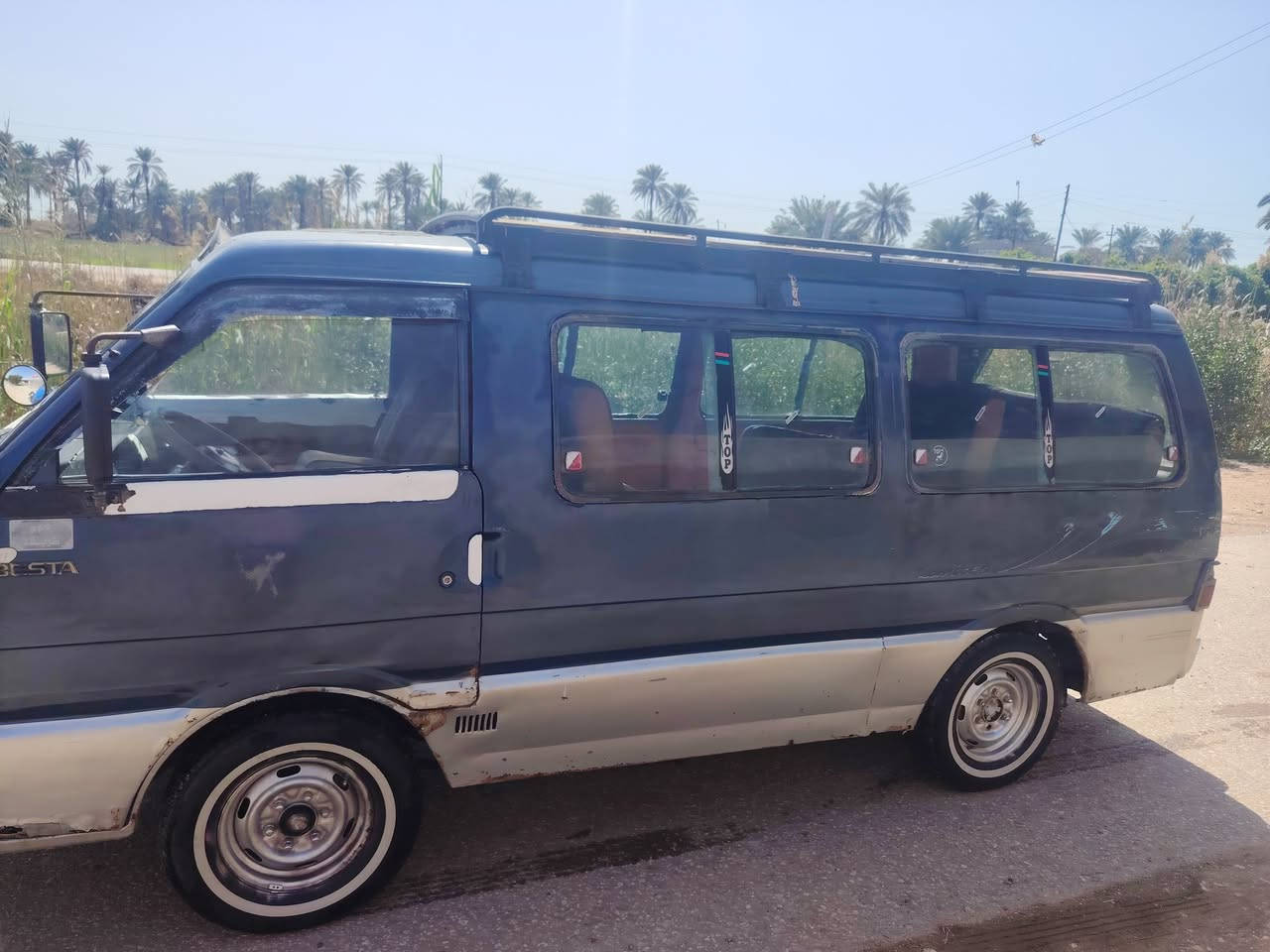 اسلام عليكم كيه بستا للبيع سنويه ٢٧ شهر ٧ سياره جاهزه مكينه علسحك تجفيت كامل كهربايات شغاله تخم تاير سياره جاهزه سعر ٢٧ 👇***********
