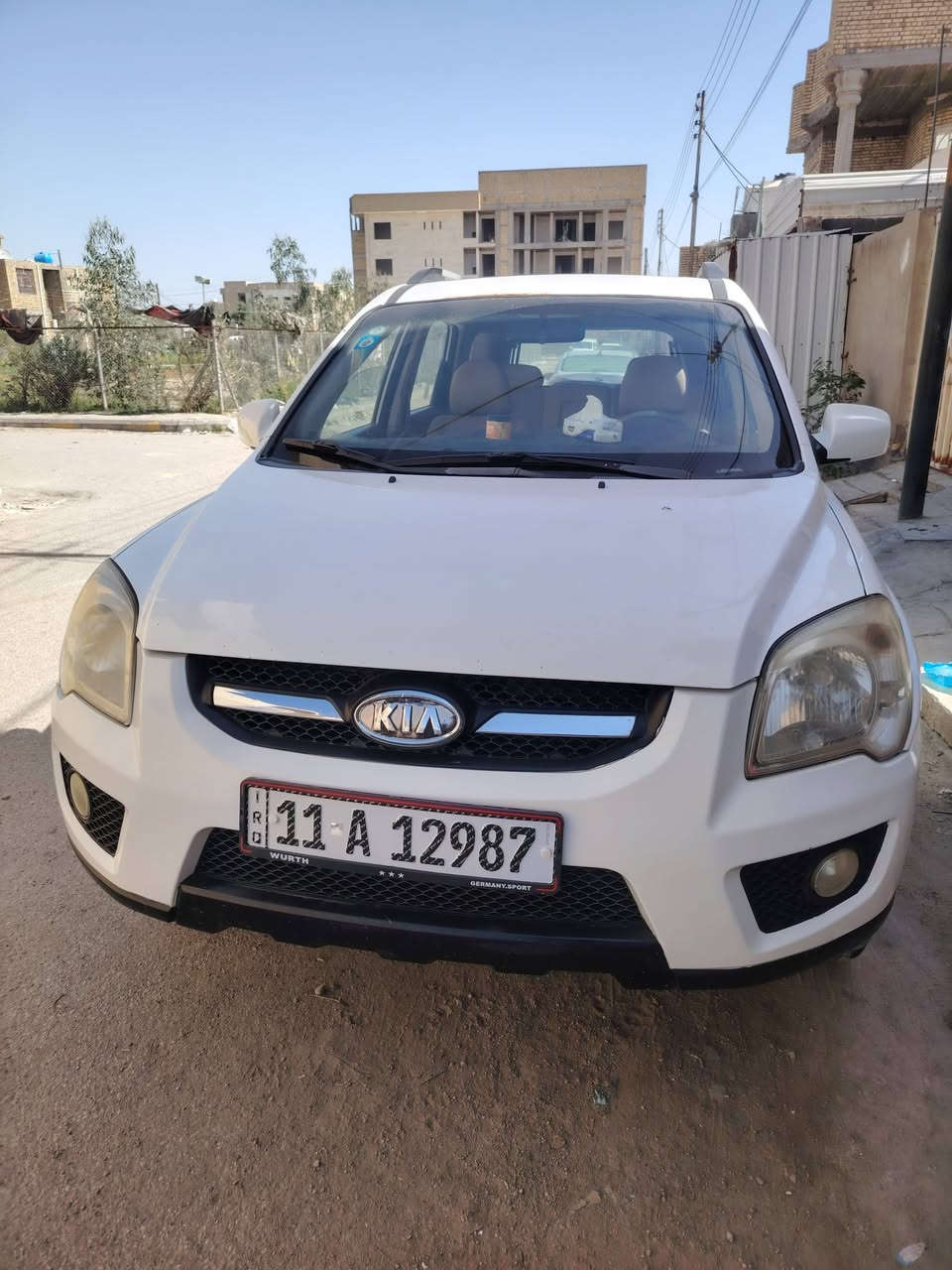 للبيع سياره سبورتج ٢٠٠٩ خليجي رقم بغداد دولي سنويه جديده بسمي السياره ماشيه ١٩٧ كم بيه جاملغ امامي مبدل بدون دواخل السياره بلاد وجاهزه السعر ١١٧ وبيه مجال ***********
