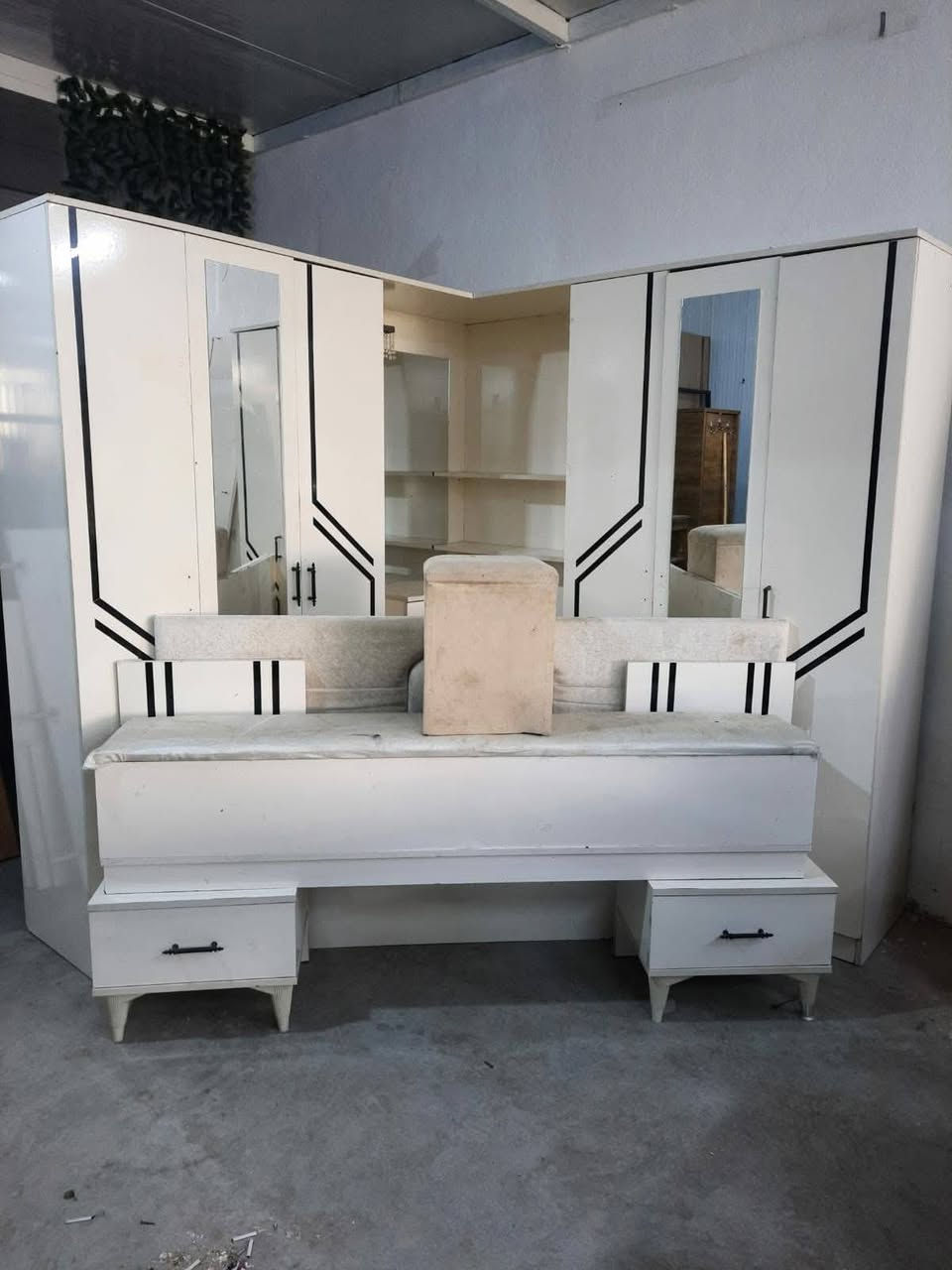 غرفه ترڪي زاوية🇹🇷  مستخدم  
قطع/7
نضافه95
نضام ابواب 😍
السعر /600/650💵 💎
مع شد ونقل 🚚 داخل بغداد مجانآ
 باقي المحافظات بسعر مناسب


**إذا كنت صاحب هذا الإعلان وتريد حذفه لأي سبب، رجاءا أرسل رسالة إلى الدعم الفني**