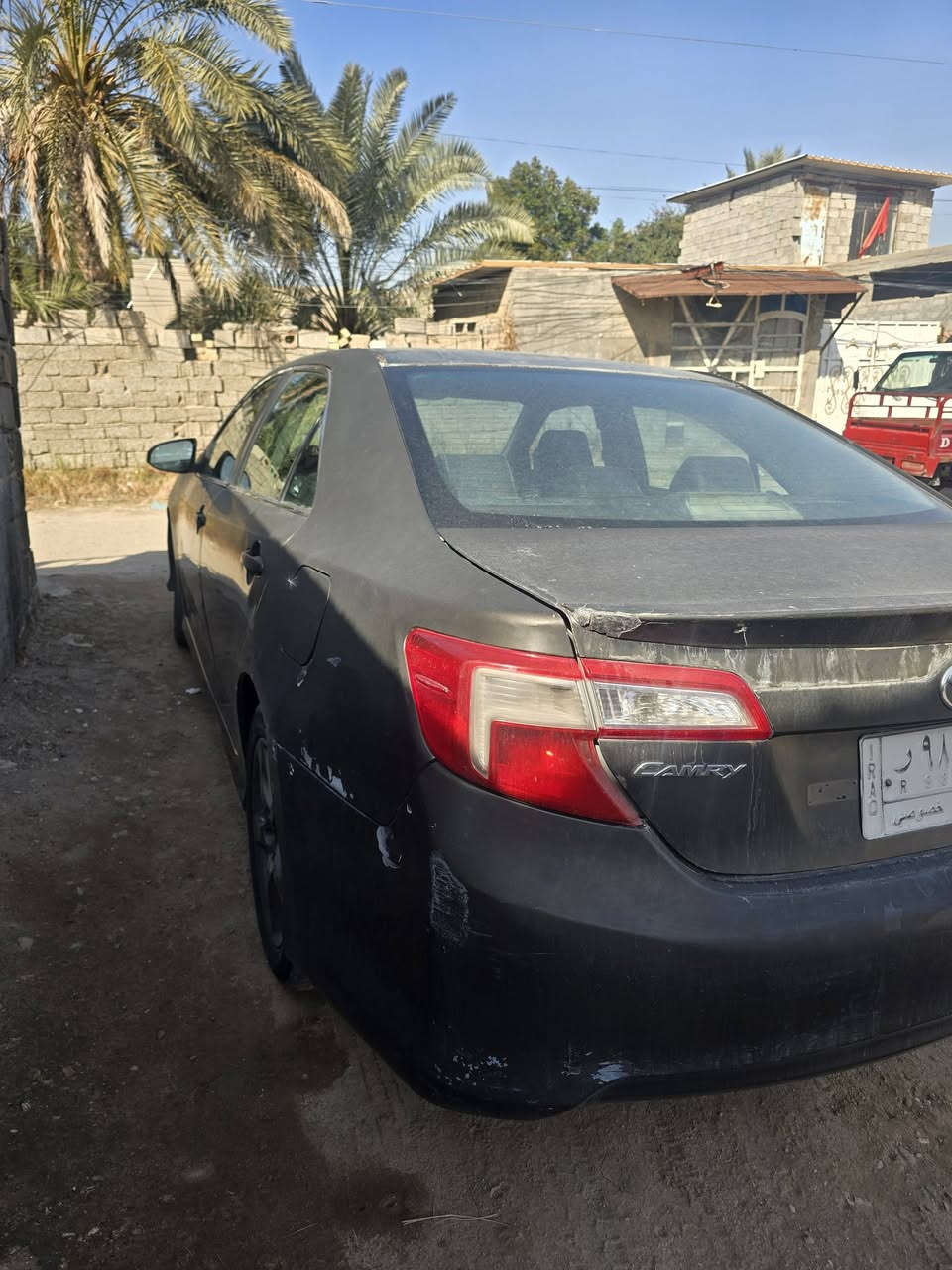 السلام عليكم
كامري 2013 se 
محرك 2500
كير اوتو
جام اوتو
كشن كهرباء
تحكم استيرن
سياره مصبوغة عام  يرادلها صبغ 
بيها ملاحظات تسقط من سعرها.
محرك جديد.
السيارة بأسمنا.
مكاني بغداد سلمان باك  الجعارة 
السعر 68 وبيها مجال مستعجل على البيع.
***********
