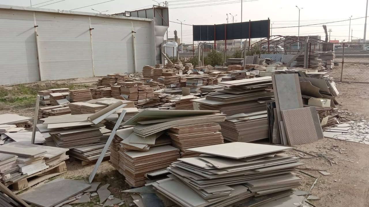 تصفية مخازن تصفية مخازن🚨 🚨 🚨
المتر سعره 2000 دينار
سيراميك قياس 30 *60 ايراني
العنوان النجف _ الجريوية
للأستفسار الاتصال على الرقم *********** واتساب متوفر بكل وقت
