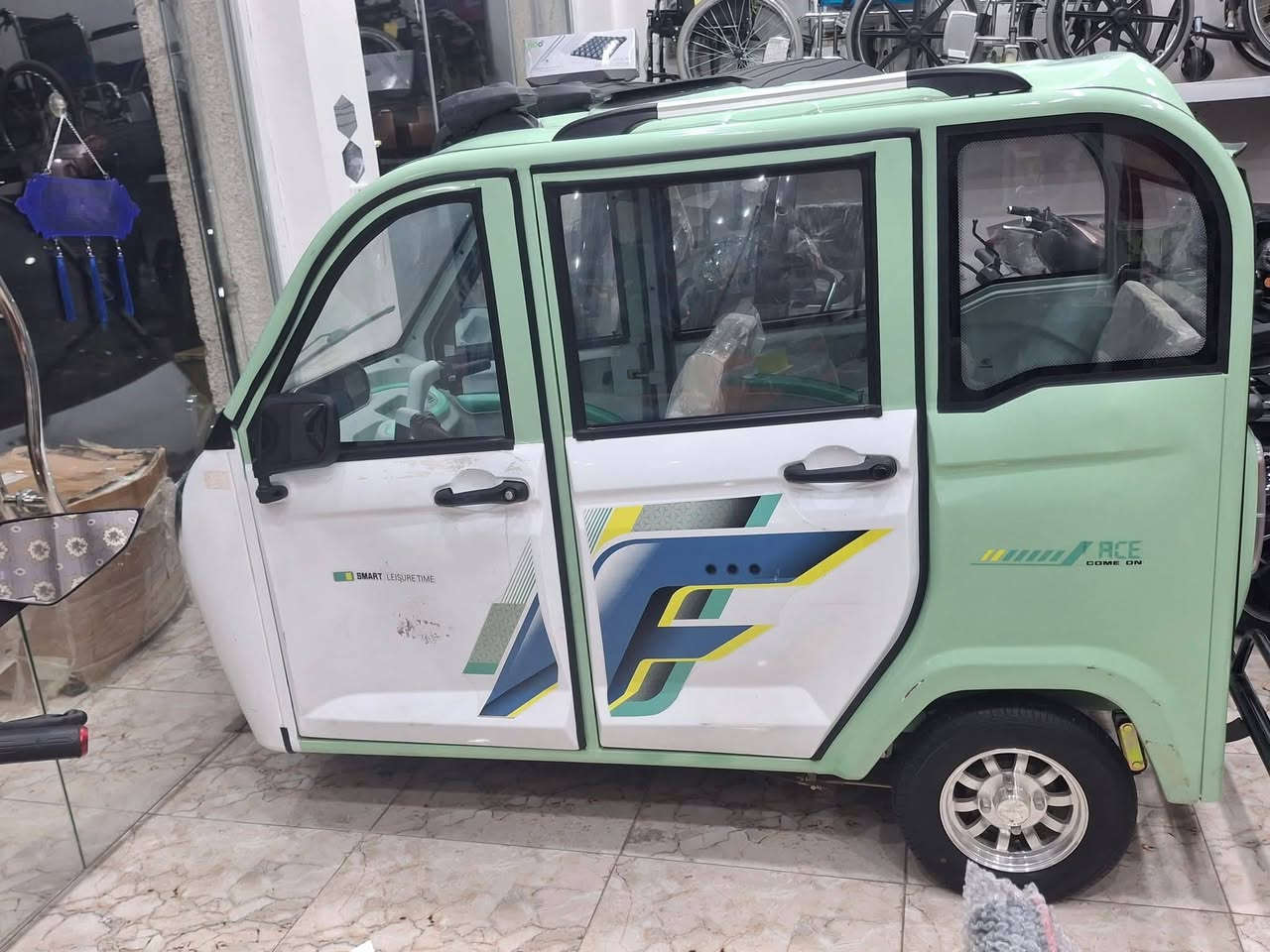 متوفر لدى

💎 تكتك شحن💎
 بمواصفات ممتازة
 وبشكل جميل جداً
 مواصفات التكتك
 خمس بطاريات من الحجم الكبير جداً 48 أمبير 
السرعة 60 كيلو متر
 يمشيك بالشحنة الواحدة من 50 الى 40 كيلو متر
 أربع مقاعد 
ثلاث سرعات
 إشارات كاملة
 ملف 2500
 للطلب والإستفسار
 *********** واتساب
