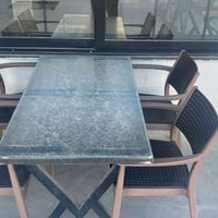 متوفر من هاذا الميز 5 ميوزه للبيع كل ميز وياه 4 كراسي مكاني بغداد  للا...