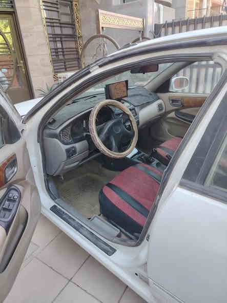 السلام عليكم للبيع سني ٢٠٠١ رقم بغداد الدولي باسمي تحويل ثاني يوم هزه جديدة لل٢٠٢٨ صفرهً ومصبوغه بيضه حسب قرار المرور گير عادي ومحرك نظيف بدون تنقيص ولاتبخير تبريد نقص تخم تاير جديد صدر نظيف تراي وين ميعجبك سعرهه ٦٣ مكاني بغداد حي الإعلام ***********
