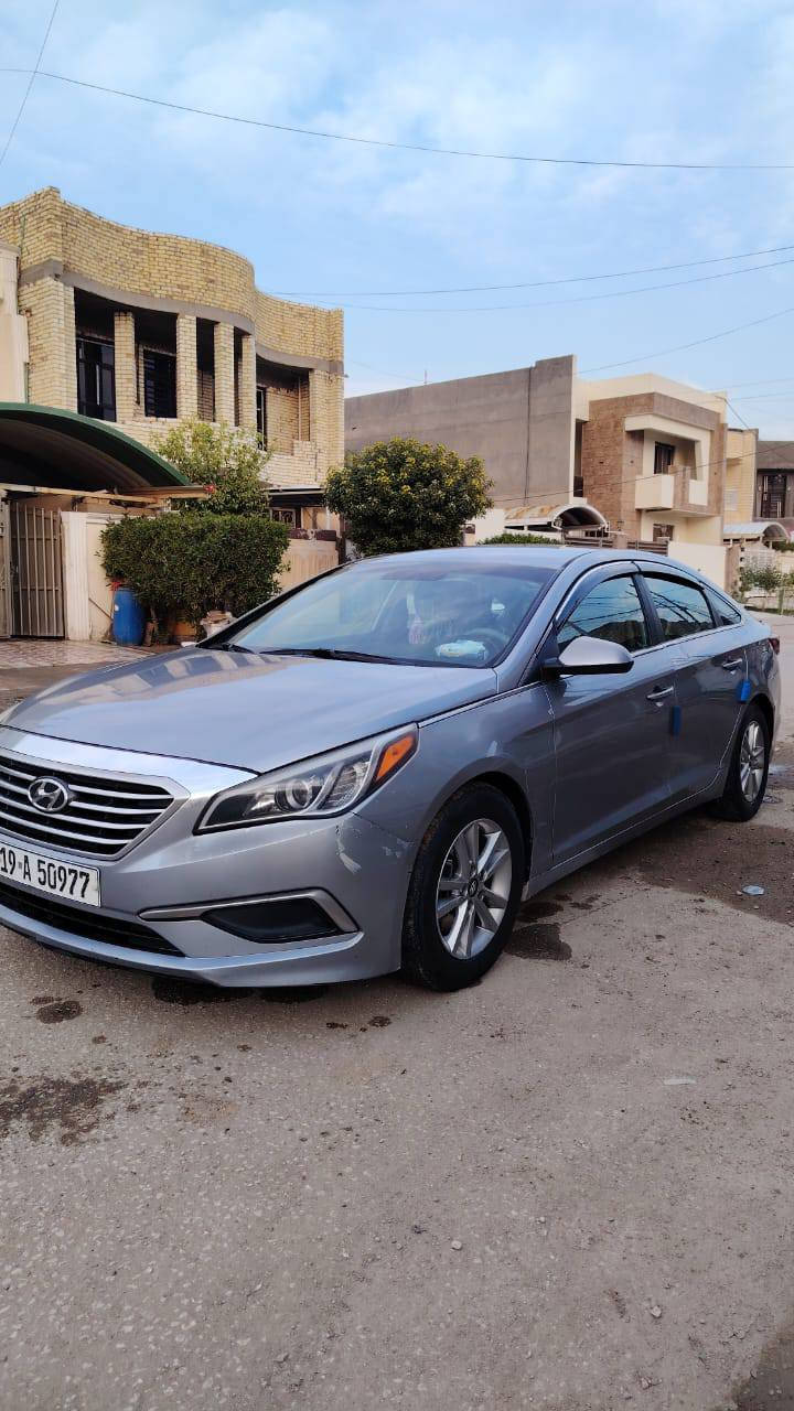 سلام عليكم من رخصة ادمن سوناتا 2016  رقم إنكليزي جديد فقط بيع  بيه حادثه فقط جاملغ امامي من جهته السايق سياره خير من الله مكينه 2400 كير كفاله حداديه جديد تخم تايرات جديد تدفه تبريد ❄️🌬️ بسمي تحويل ثاني يوم (السعر 125 ،) العنوان بابل المحاويل***********
