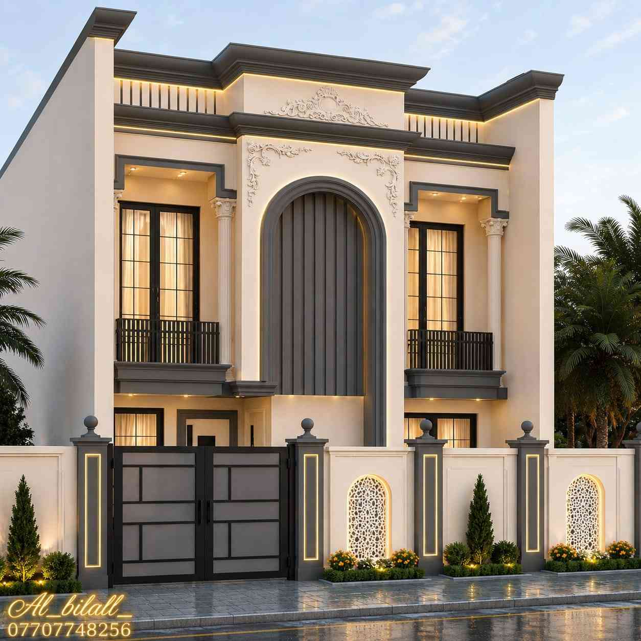 🏠 صمّم ونفّذ بيت أحلامك معنا
📐 مكتب البلال الهندسي – تصميم معماري وإنشائي + واجهات مودرن + تصميم داخلي
✔️ مخططات حديثة
✔️ إشراف وتنفيذ
✔️ جودة وضمان
📞 ***********
📍 ديالى – بعقوبة-فلكة العنافصة 
البلال الهندسي 
مكتب البلال الهندسي 
 #بعقوبة

