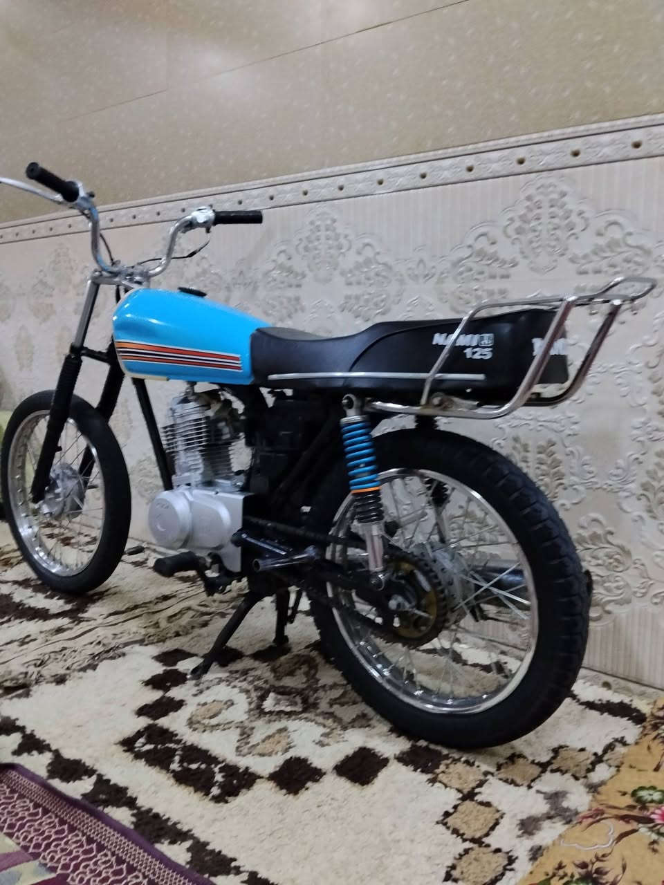 سلام عليكم شباب دراجه ايرانيه حلوه ونضيفه مال شغل  للبيع موديل ٢٤ معمره كلك مكفوله كربلاء حي العباس فرع لول الشراي بي خير ويدلل  ***********
