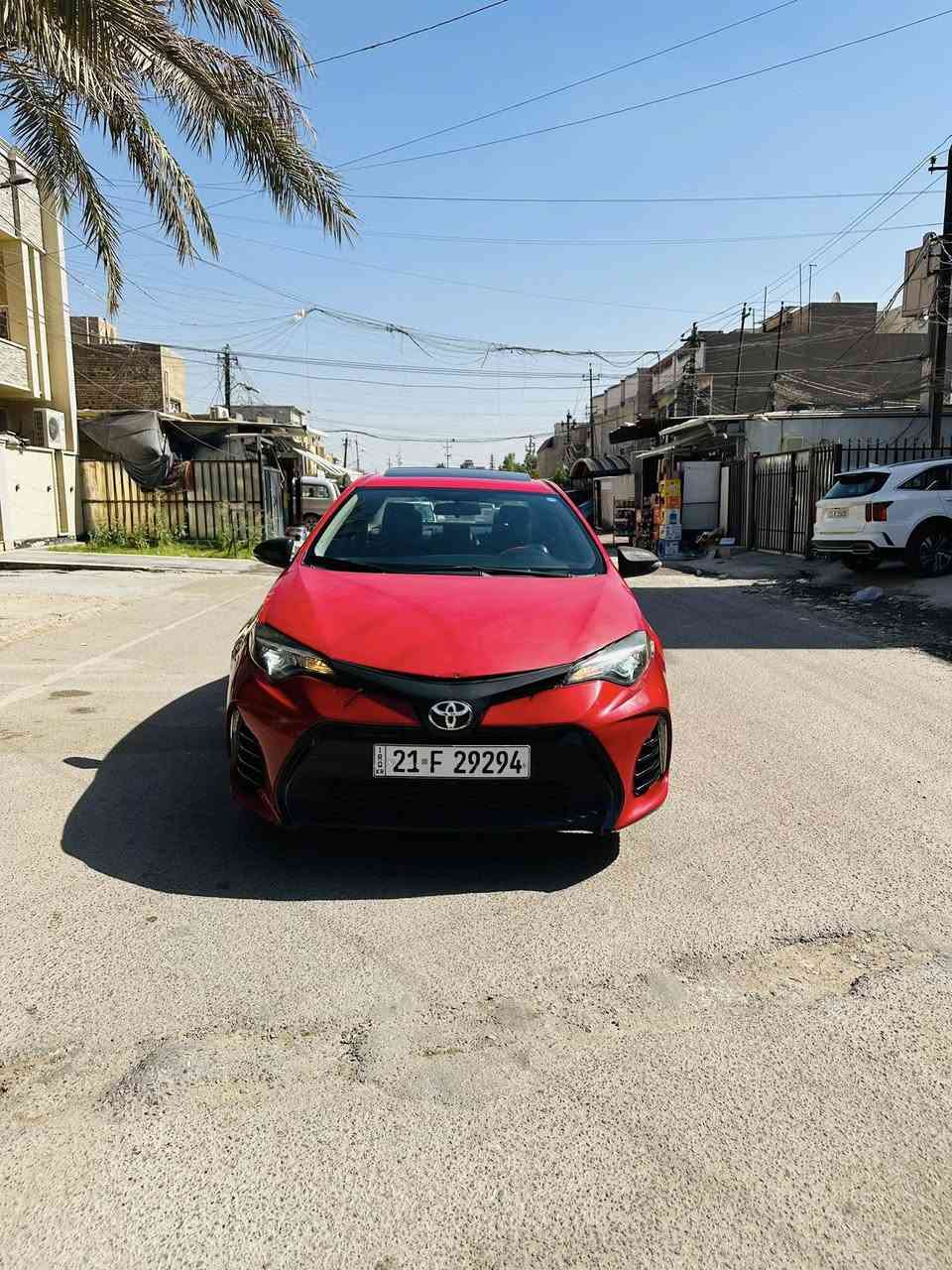 السلام عليكم كورلا 2016 فول مواصفات بصمة فتحه كأمره حادثه بامريكا بنيد فقط وبالعراق جاملغ خلفي جهت السايق 
سياره رقم سليمانيه السعر 105 $ الاتصال *********** العنوان بغداد المشتل
