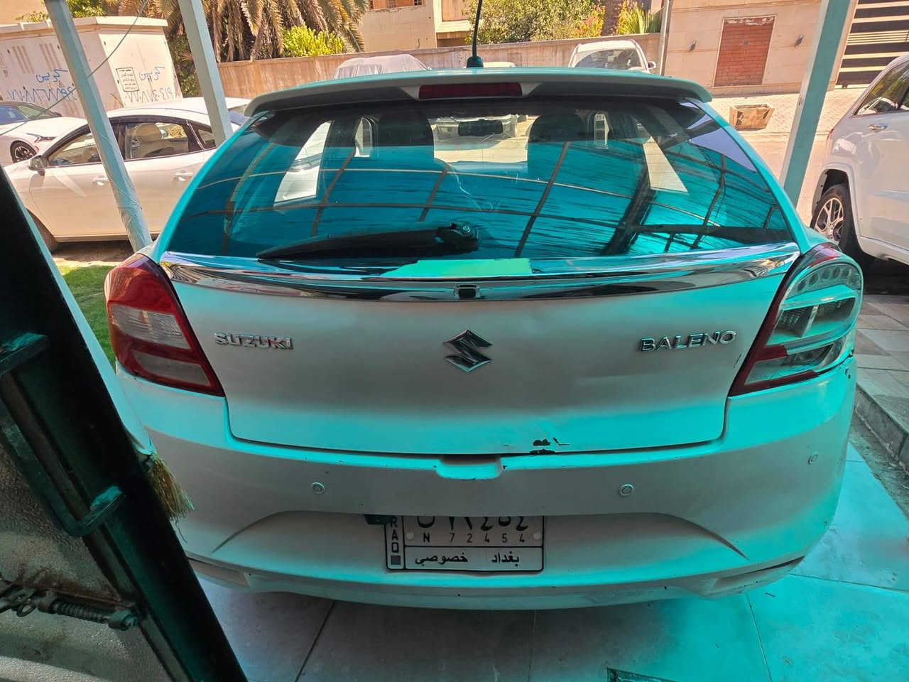 ساسزوكي بالينو موديل ٢٠١٨ 
ماشية ١٠٩
رقم بغداد
السيارة بيها ايبرباك استيرن ودشبول كلمات
سعره ٦٥ وبي مجال 
مكاني بغداد 
رقم ***********

