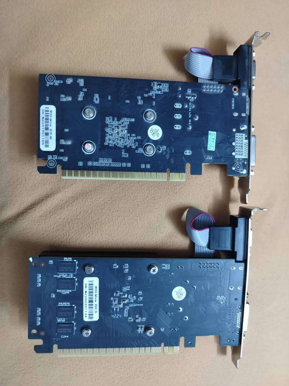 كارت شاشه
gt730  4-g
gt610   2-g
سعر القطعه 20


**إذا كنت صاحب هذا الإعلان وتريد حذفه لأي سبب، رجاءا أرسل رسالة إلى الدعم الفني**